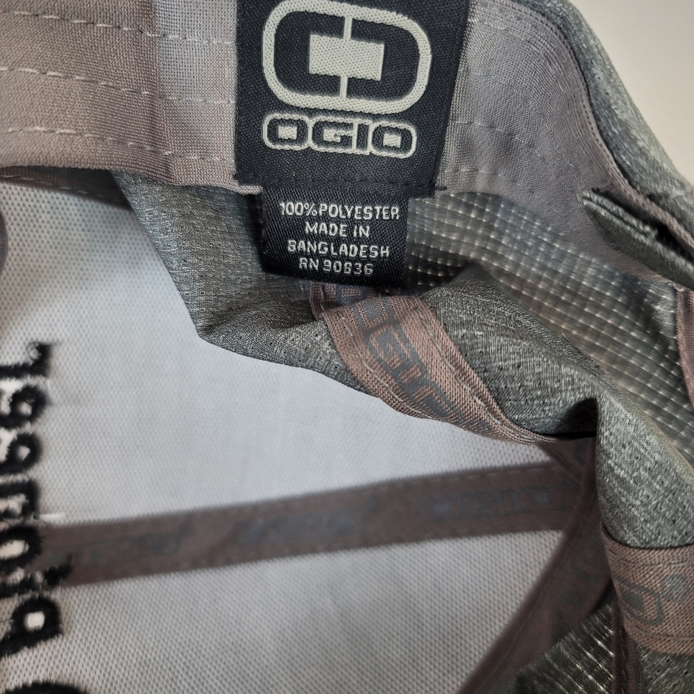 Ogio pioner unisex Hat one Size gray Ajustable Strap reflected - Picture 3 of 5